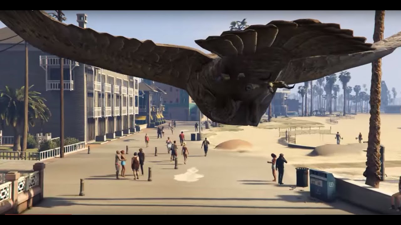 Life as an Hawk.. 🦅 GTA shortmovie