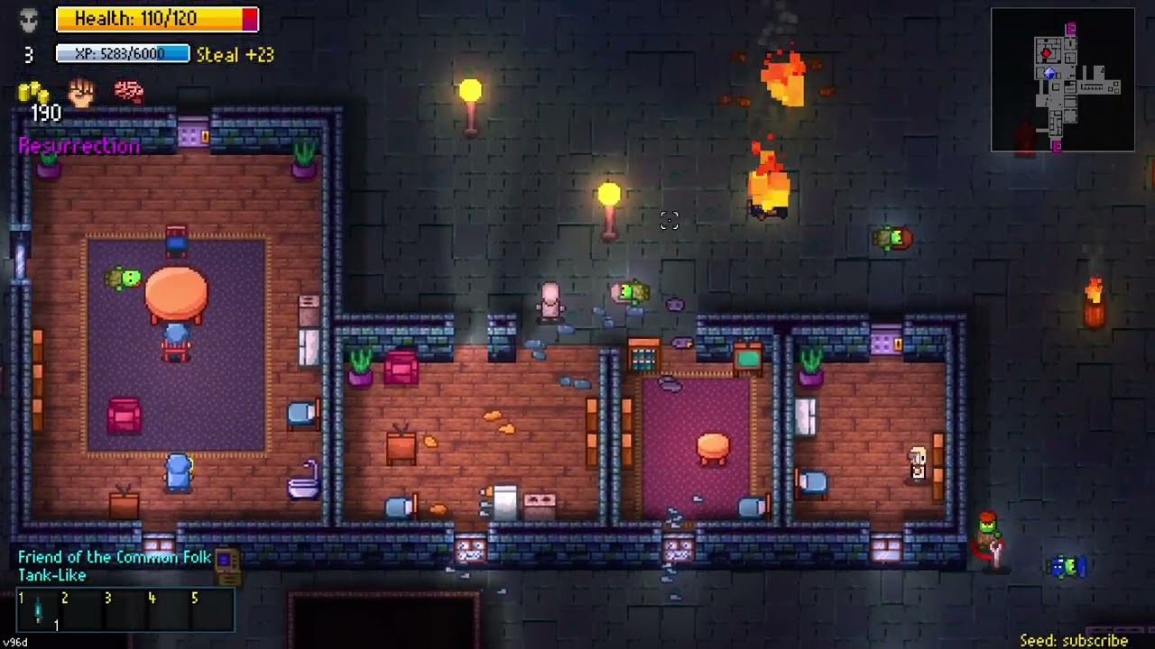 Streets of Rogue Alien full Run slum-Mayor