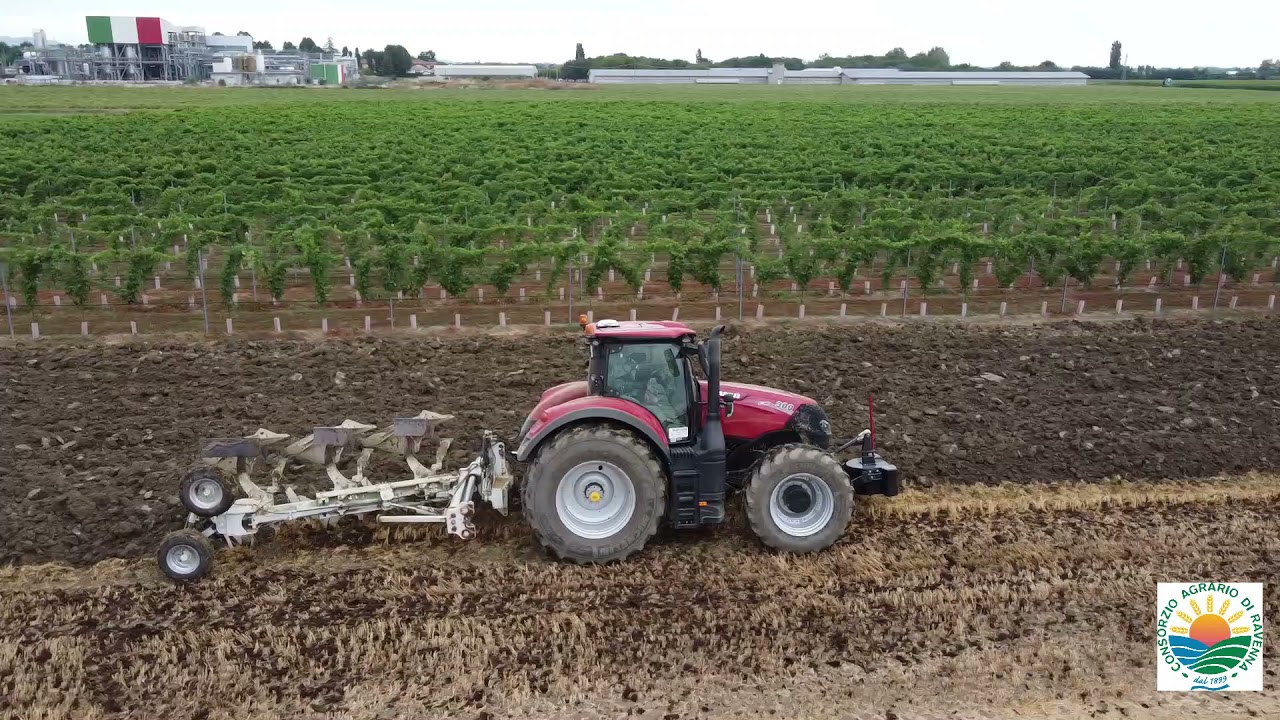 *NEW* CASE OPTUM 300 CVX + THREE FURROWS ERMO. (PIRAZZINI). HARD PLOWING 2021.