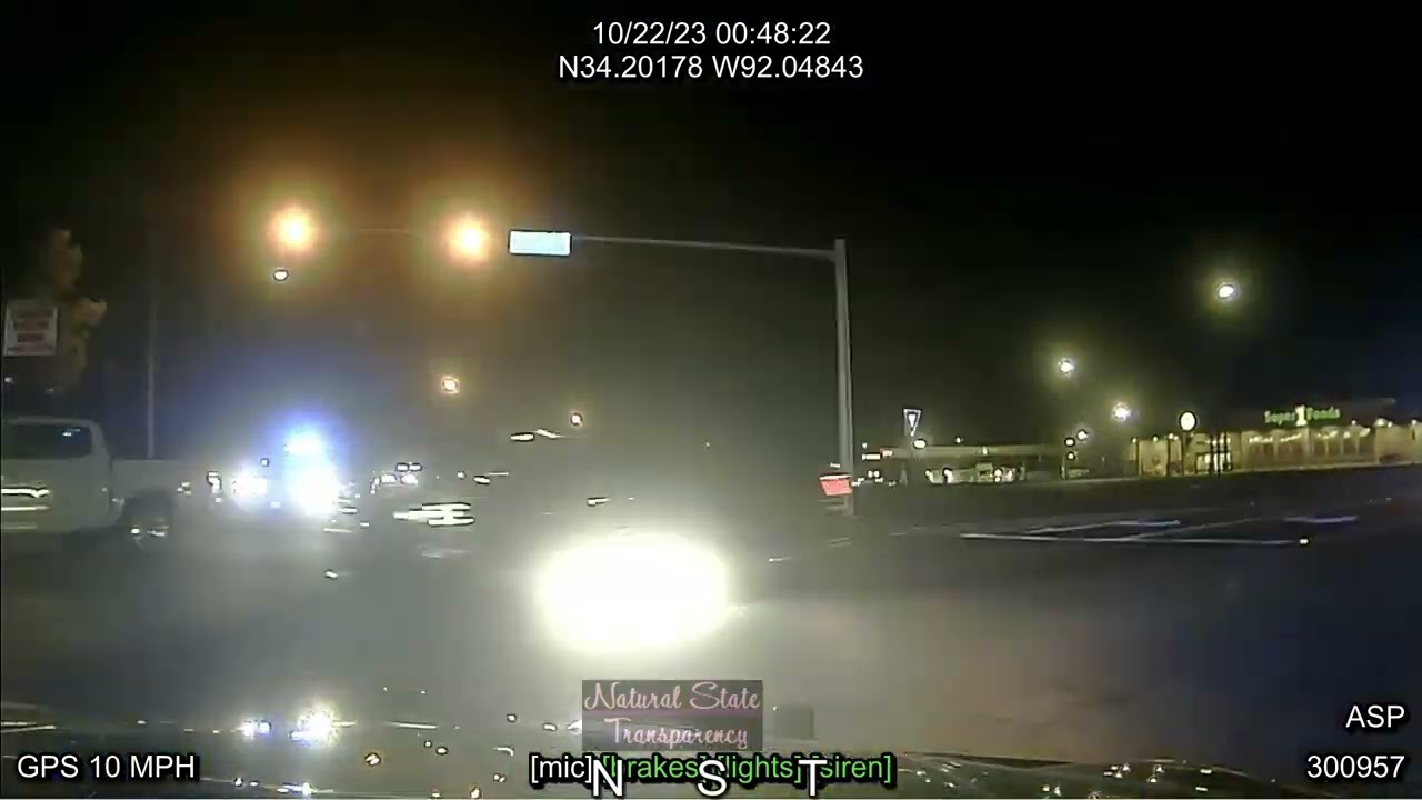 Pursuit Shooting Suspect Pine Bluff Arkansas State Police Troop E, Traffic Series Ep. 609