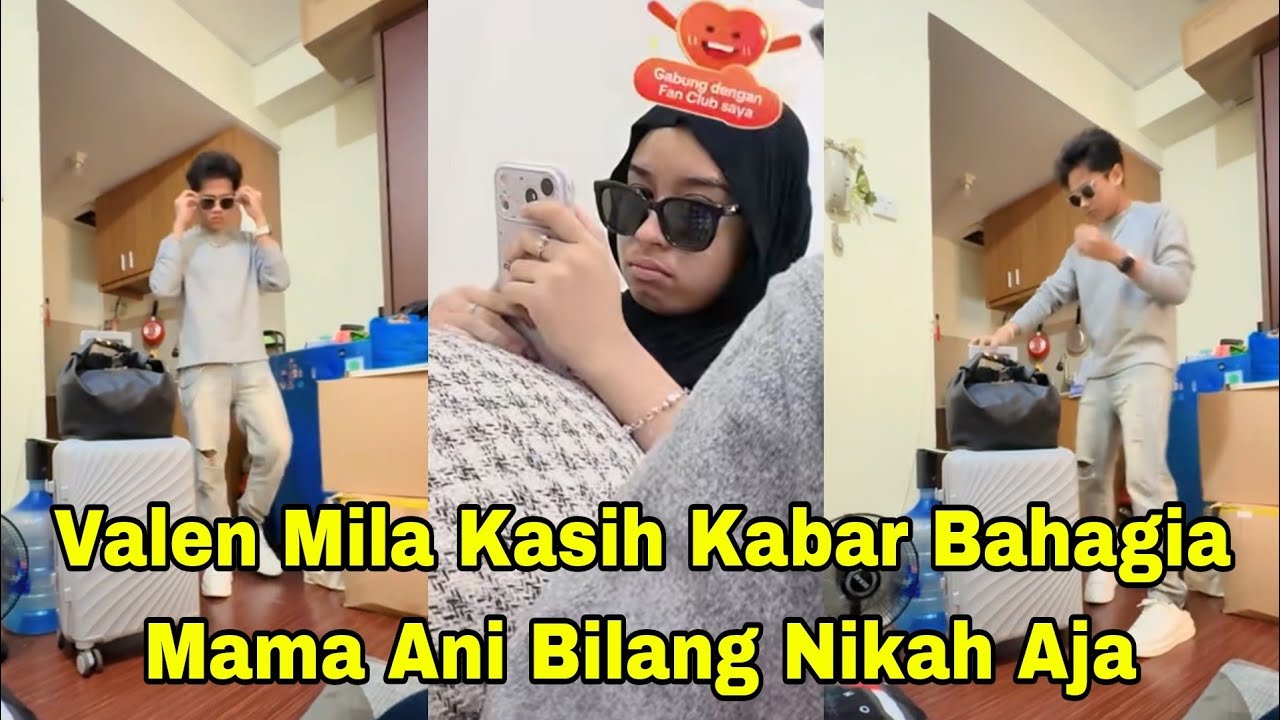 MILA VALEN KASIH KABAR BAHAGIA, NIKAH AJA LANGSUNG KATA MAMA ANI