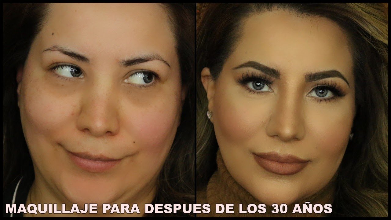 COMO MAQUILLARSE A LOS 30,40,AÑOS | maquillaje paso a paso para mujer de 40 años y mas