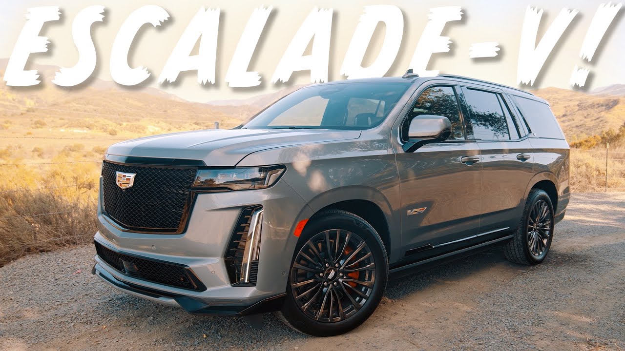The Cadillac Escalade-V is full-size excess... and it's awesome