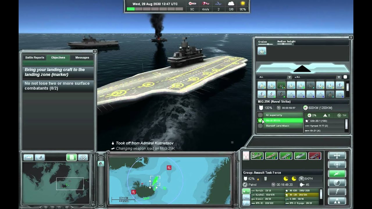 Обзорчик на Naval War: Arctic Circle