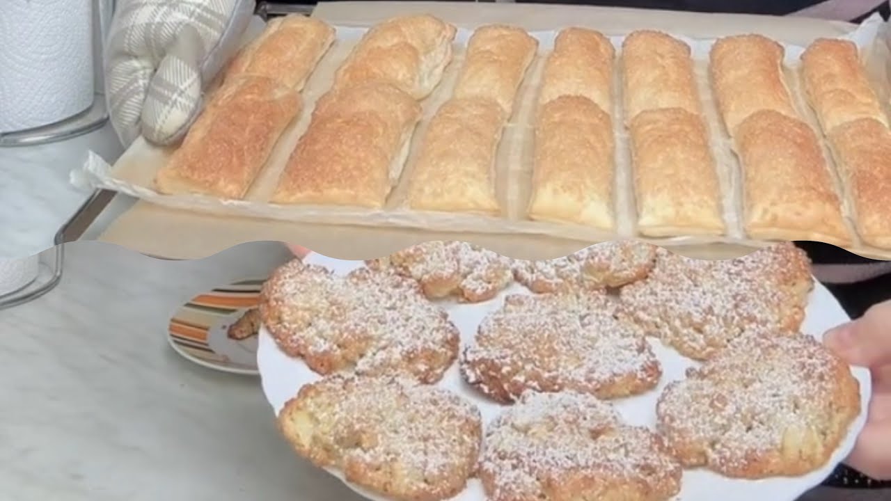 🇩🇪 Два в одном: печенье + слойки 😋 Быстро и просто!