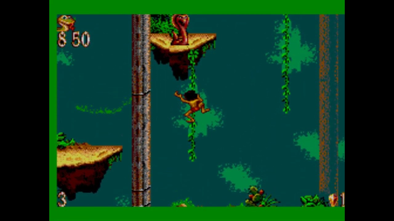The Jungle Book - Sega Master System Game Play
