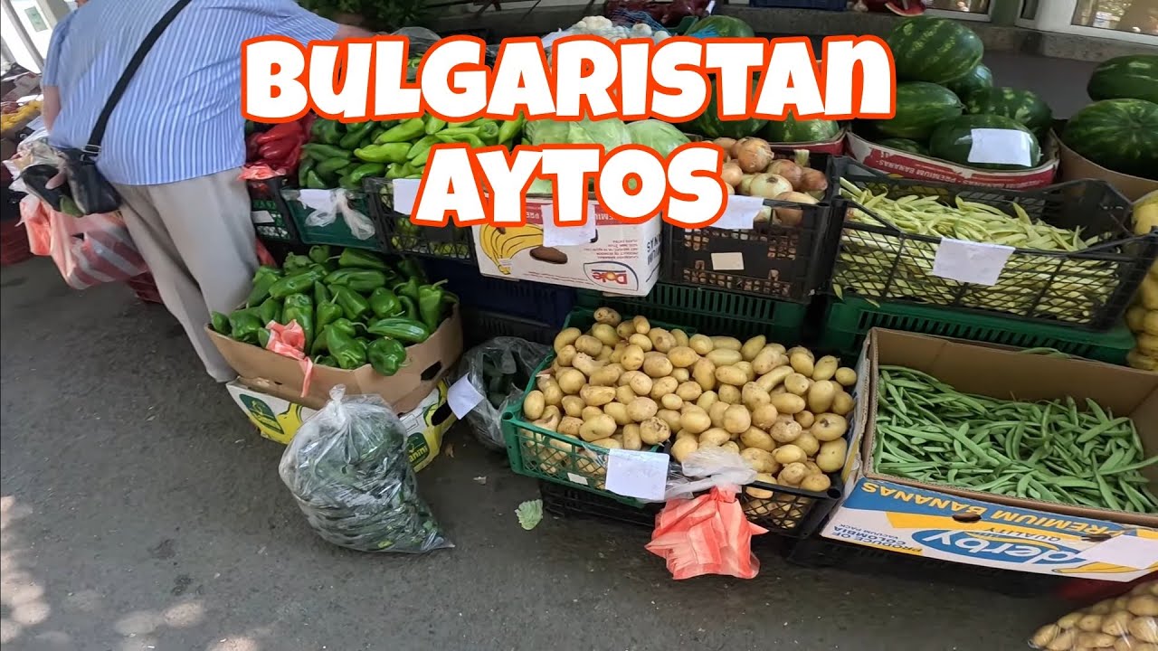 Bulgaristan Aytos Şehir Pazarı