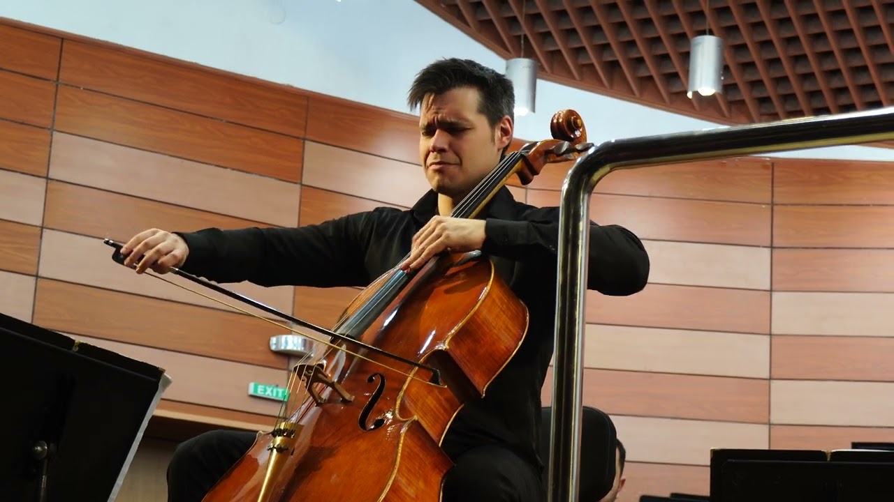 Bisul concertului de vineri 06.02.2026-ATANAS KRASTEV violoncel, BULGARIA