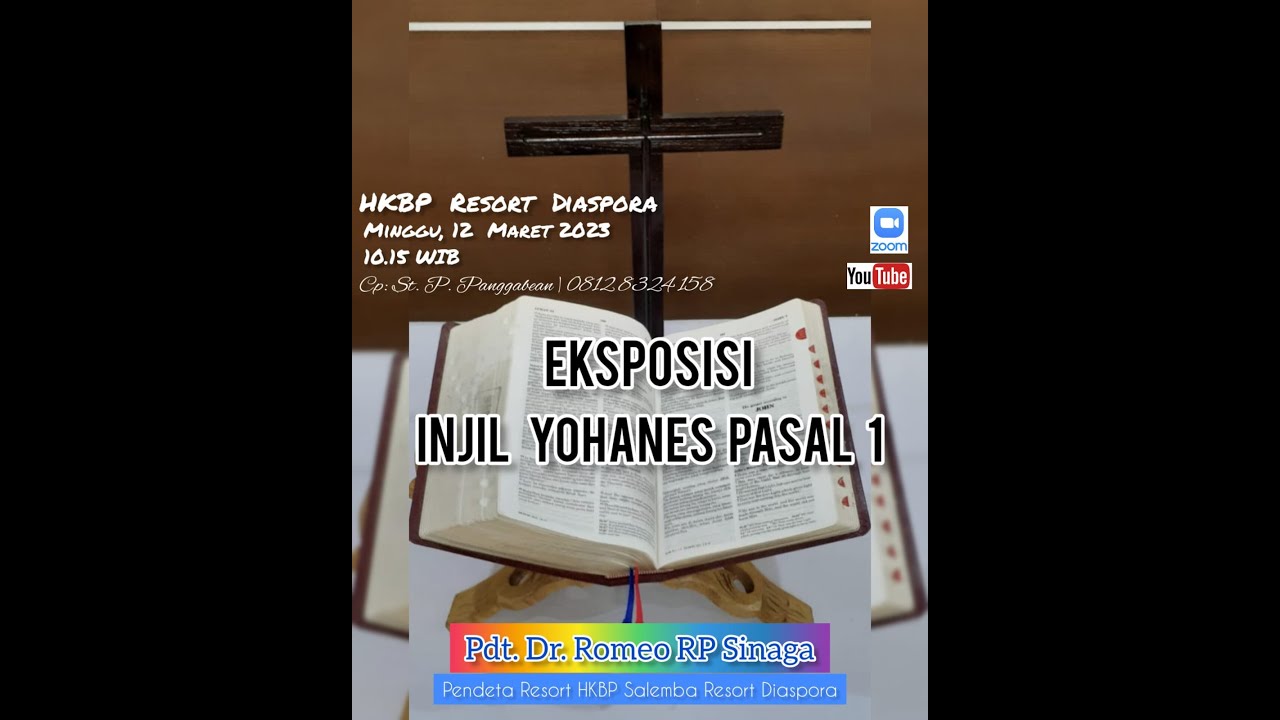 Diskusi Teologi - Eksposisi Injil Yohanes Pasal 1
