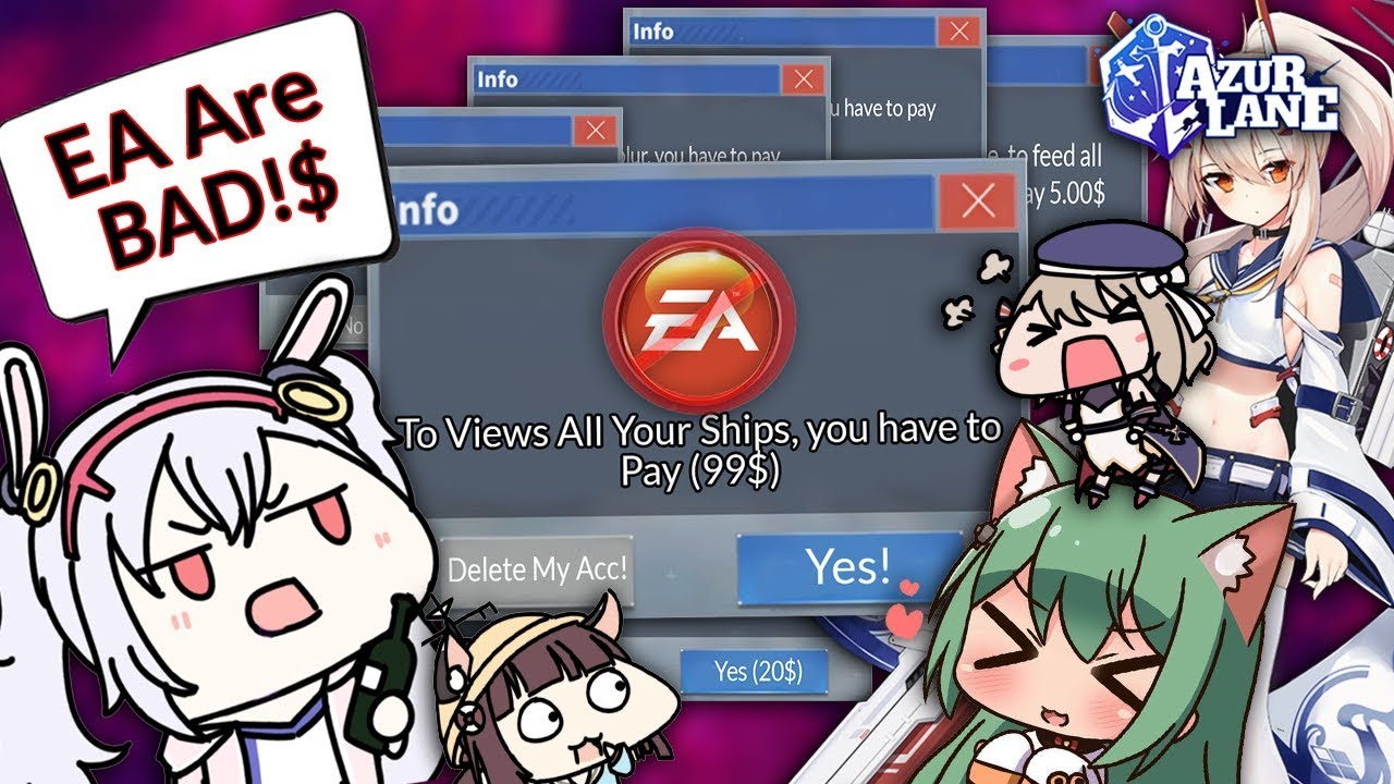 If Azur Lane was Made by EA