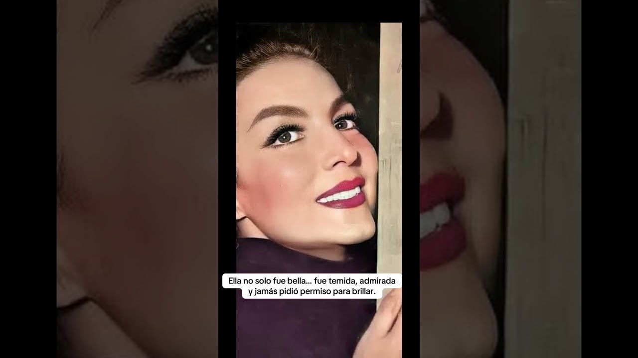 Ella no solo fue bella… fue temida, admirada y jamás pidió permiso para brillar.