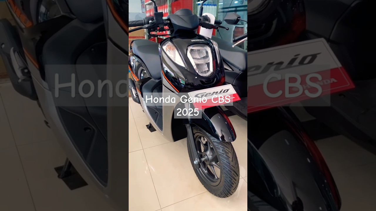 Honda GENIO CBS 2025🔥#genio #hondagenio #genio2025 #2025