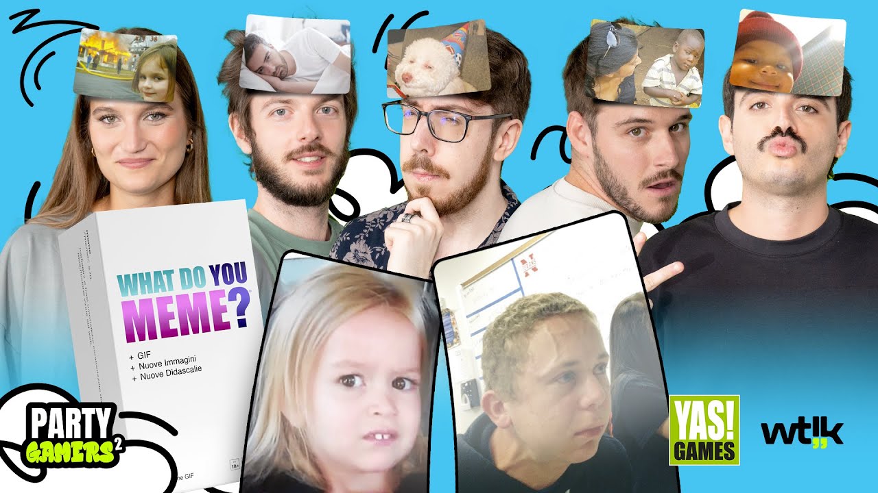 La Foto Cross | What Do You Meme? GIF Edition con gli @iNoobChannel  - Party Gamers 2 Ep.2