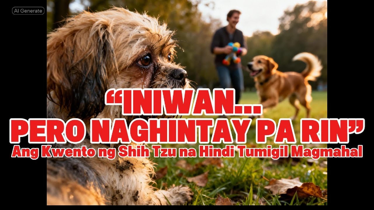 Ang Shih Tzu na Naiwan Pero Hindi Sumuko. Isang Nakakaiyak na Kwento ng Aso