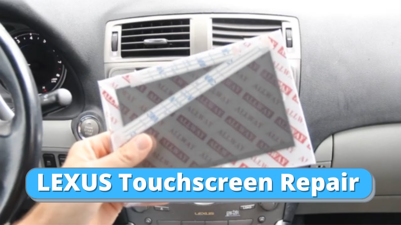 Lexus IS350 Touch Screen Replacement! #Lexus