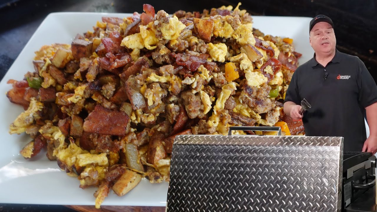 Breakfast Scramble on the Blackstone Griddle