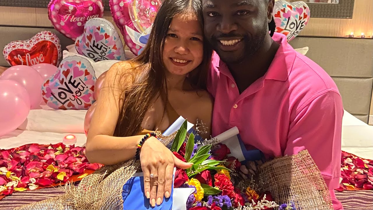 I propose to my Filipina girlfriend!!