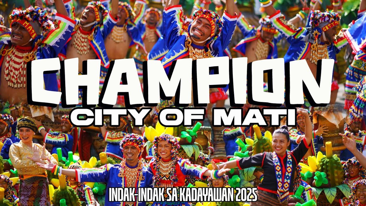 Champion: City of Mati National High  School | Indak-Indak Kadayawan 2024 - Open Category