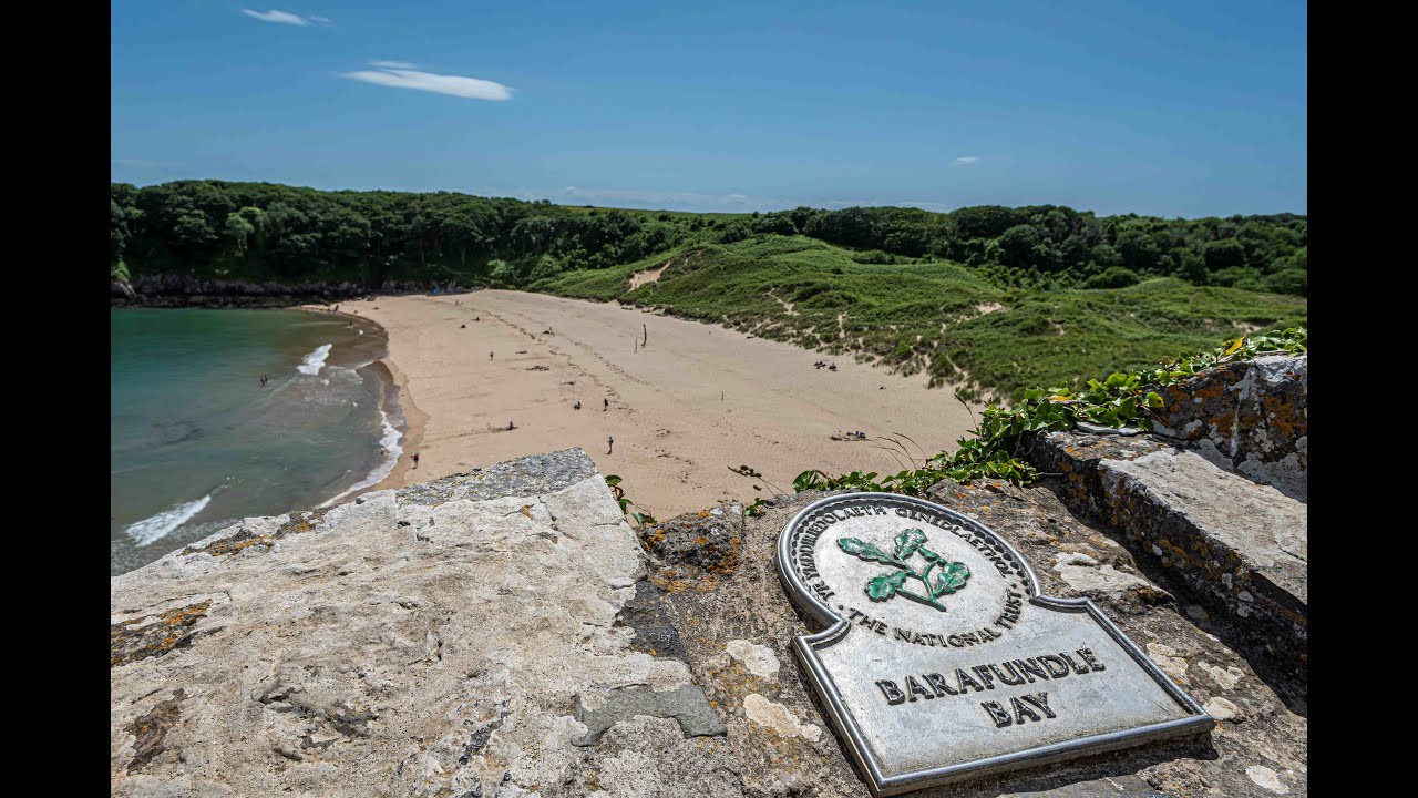 Barafundle Bay, Pembrokeshire, Wales.  June 2025