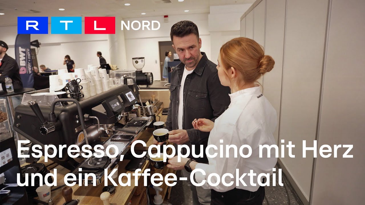 Profi-Barista zeigt ihre Tricks: Kaffee-Liebhaber aufgepasst!