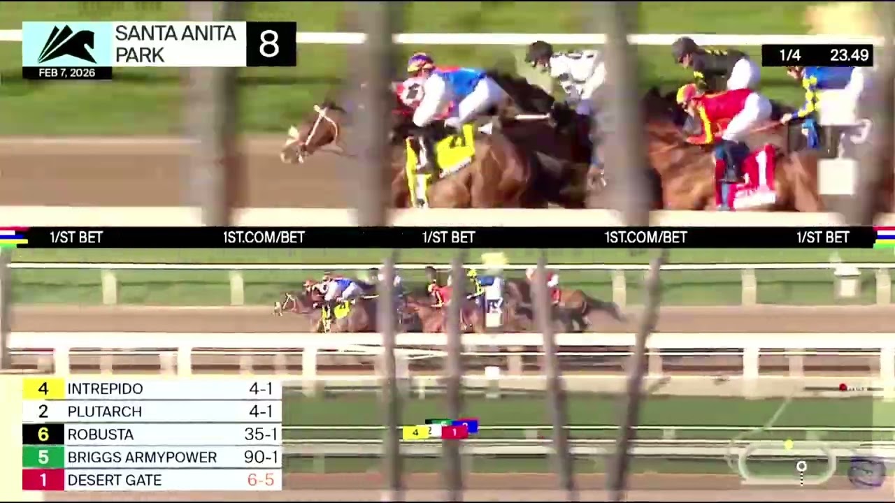 8va Carrera de Santa Anita Park | Sabado 7 de Febrero de 2026