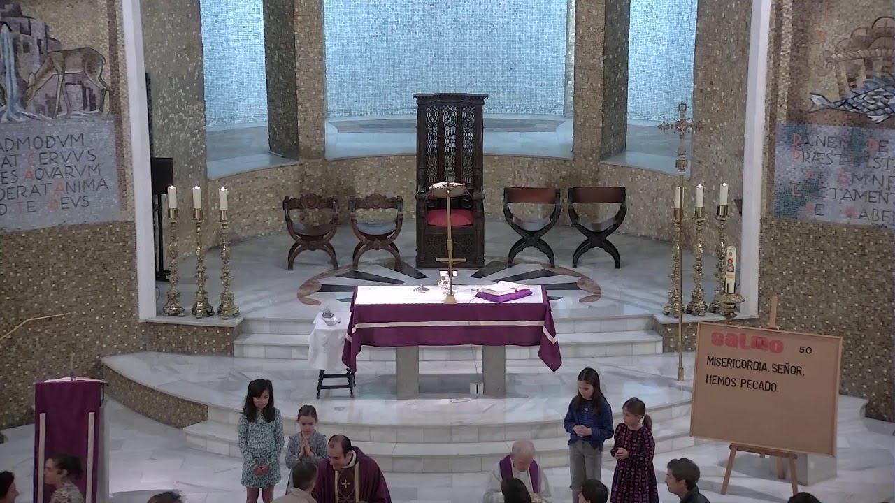 EUCARISTÍA 22 de FEBRERO 2026, a las 12:00 horas en Parroquia de San Agustín - Madrid