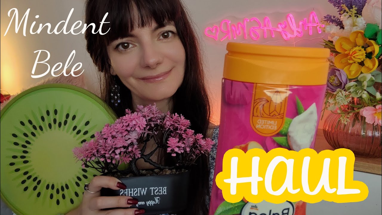 💛MINDENT Bele HAUL💛 #asmr #magyarasmr #haulvideoasmr #haulvideo