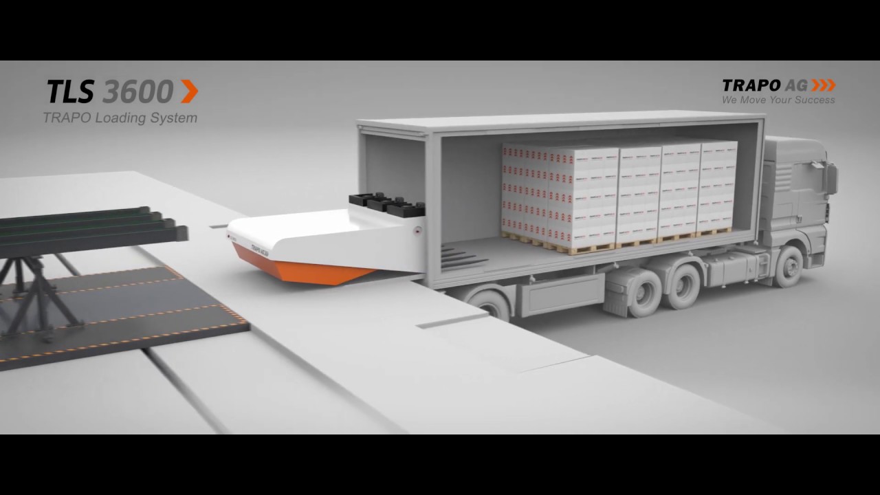 TRAPO-Premiere: automatische Be- und Entladung für Lkw und Container