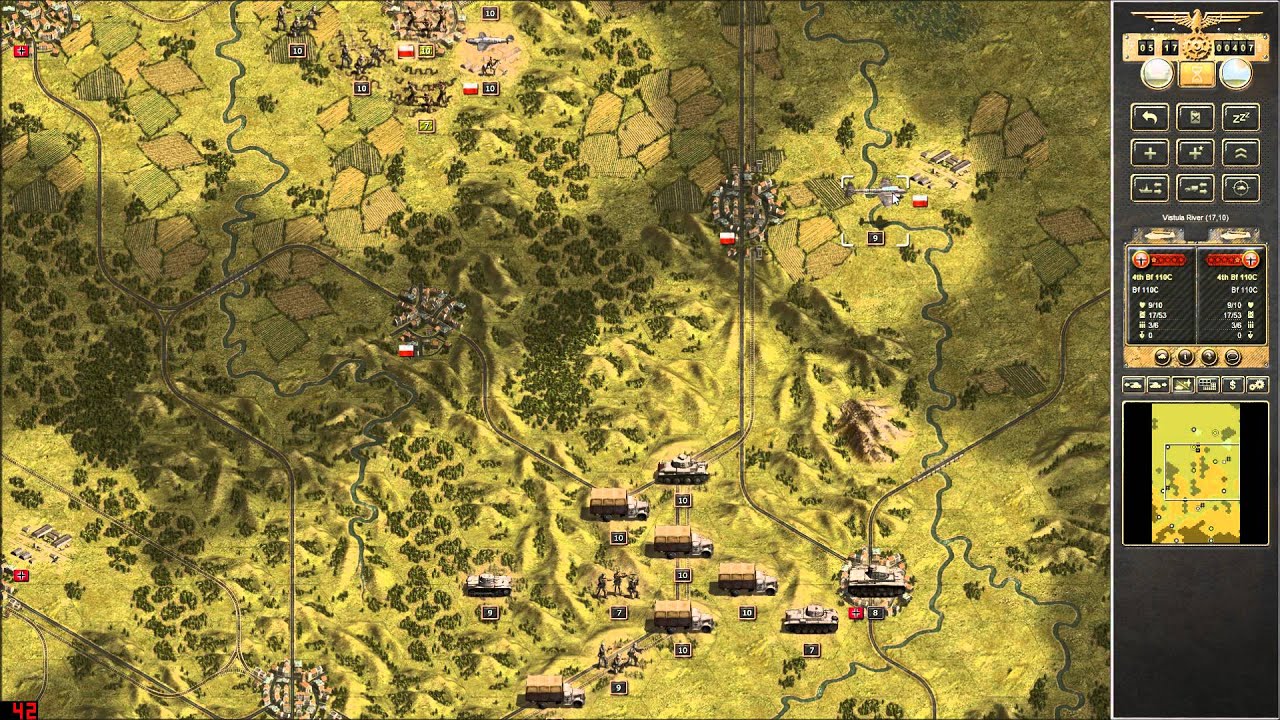 Let's Play Panzer Corps Part 1 [Take That Poland!]