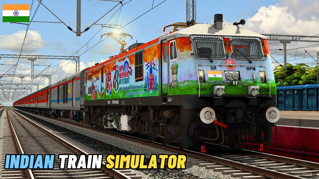 Rajdhani Express Journey In Train Simulator Classic Pc Gameplay [ FHD ]