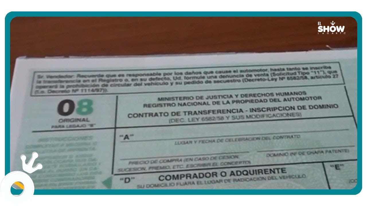 &iexcl;ATENCI&Oacute;N Compradores! El Formulario 08 es ORO: Por qu&eacute; cuesta CONSEGUIRLO y cu&aacute;nto vale