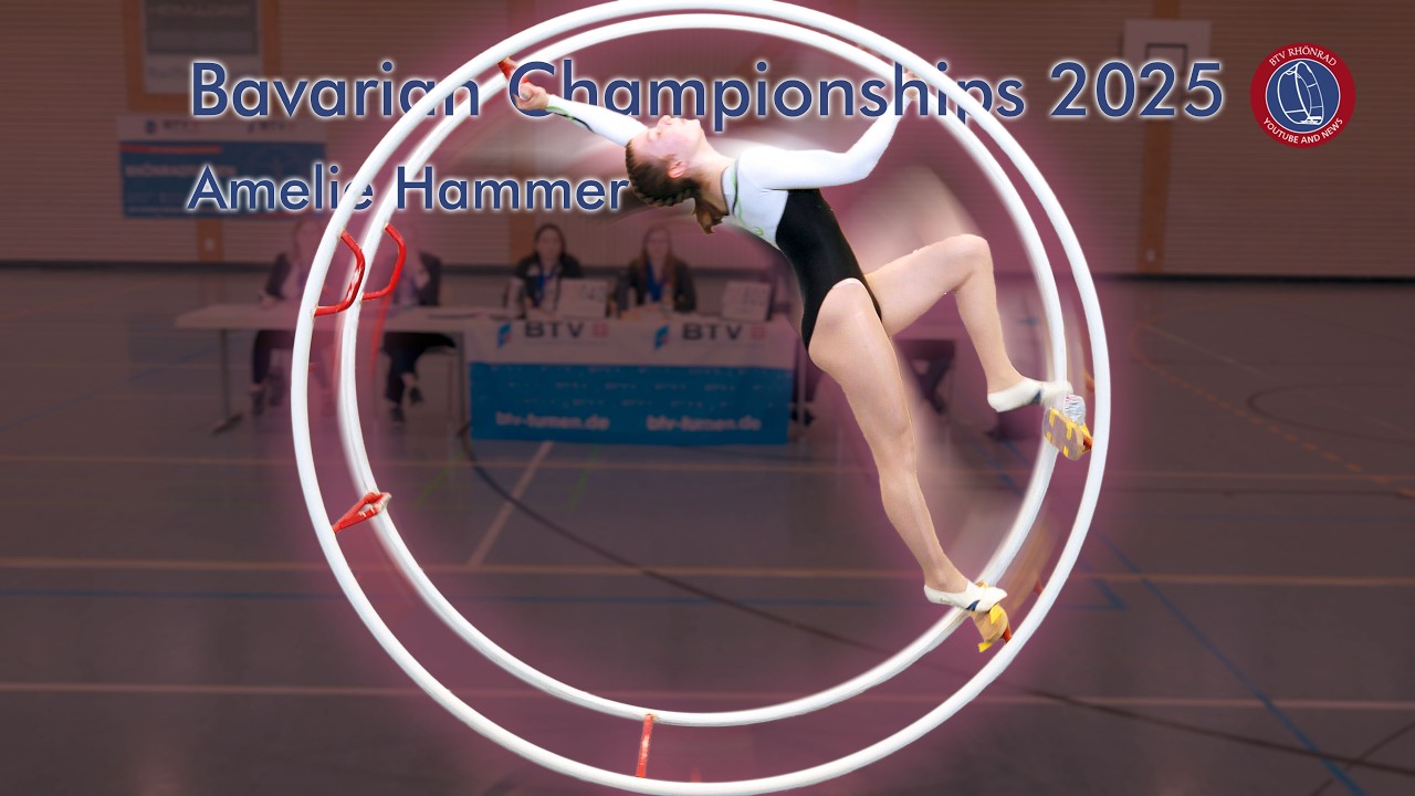 Amelie Hammer Bavarian Championships  2025 in Gymwheel AKB 17 18 3rd Place