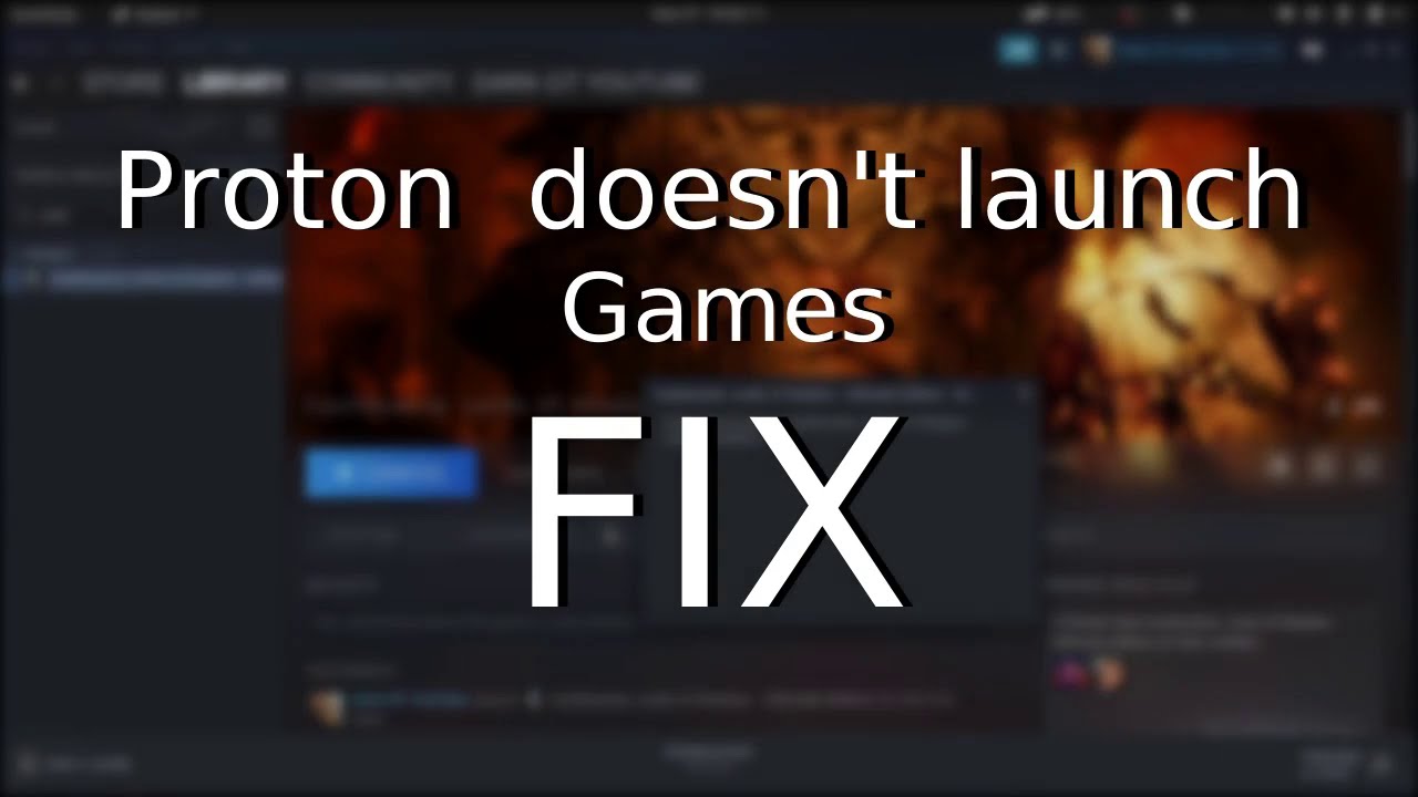 Steam Proton Game doesn't launch FIX. Proton on not supported Vulkan GPU's