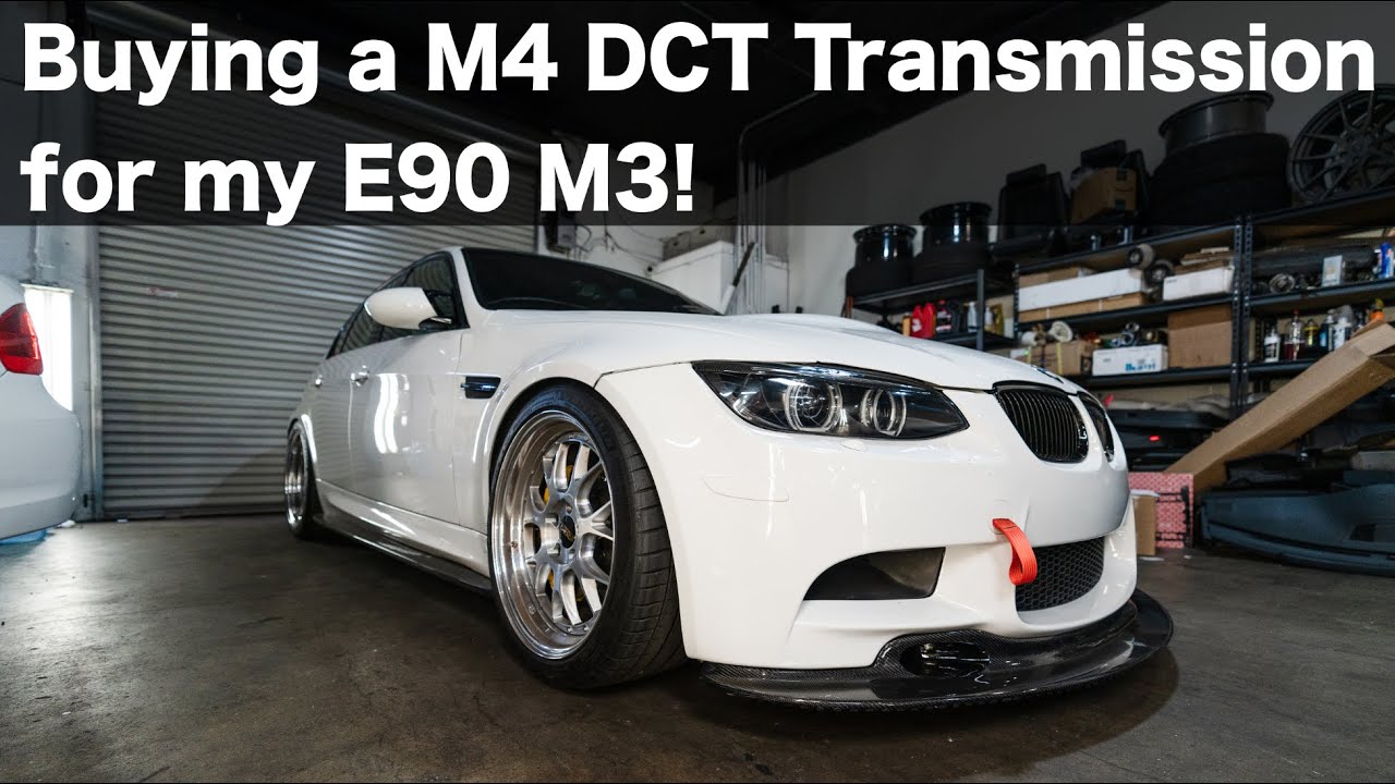 Picking up my M3/M4 DCT transmission for my E90 M3!