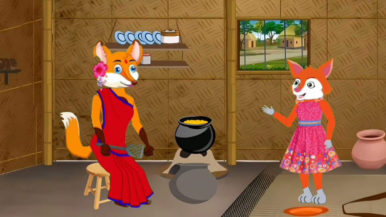 জাদুর চিকেন গাছ |Magic chicken tree |Fox cartoon |Rupkothar golpo |Banglacartoon |Cartoon