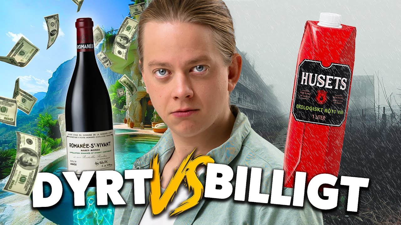 KAN VI KÄNNA SKILLNAD PÅ DYRT VS BILLIGT VIN?