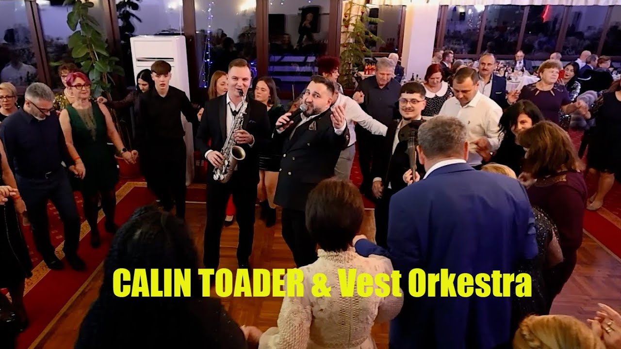 CALIN TOADER & Vest Orkestra - Colaj Joc si Sarbe LIVE || Revelion HOTEL ROMAN Herculane