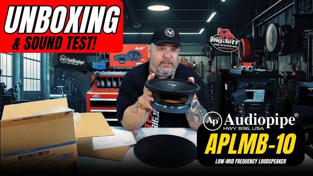 Unboxing & Sound Test: Audiopipe APLMB-10 Midbass Speaker | Pure Power & Clarity!