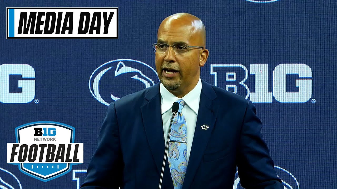 Penn State Coach James Franklin Speaks with the Media |  2021 Big Ten Football Media Days