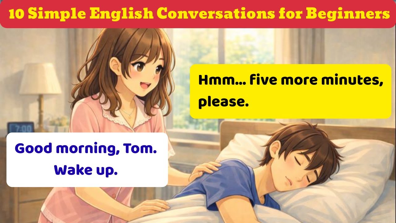 10 Super Easy English Conversations for Beginners (A1) ⭐