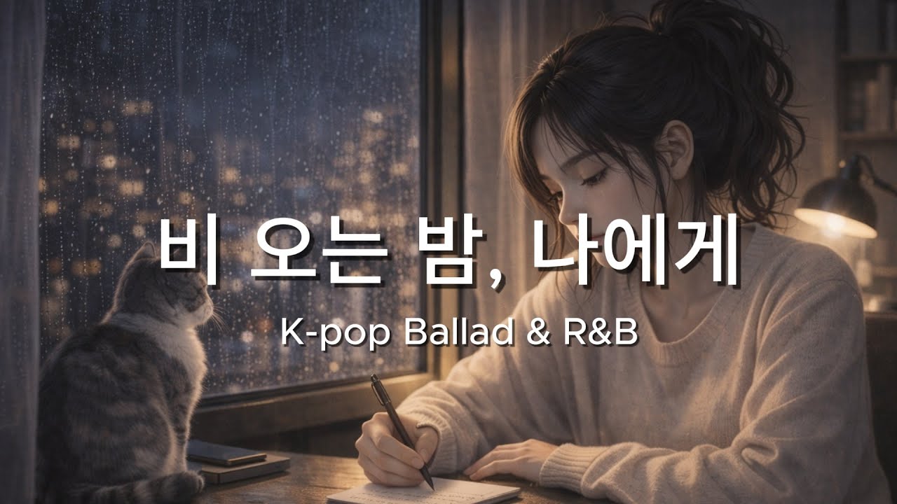 비 오는 밤, 나에게 - LilianaNova 🌙 K-pop Ballad & R&B