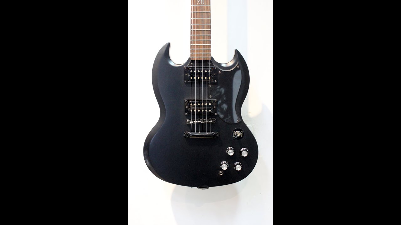 Review 2 - Guitarra - Epiphone - SG - Gothic
