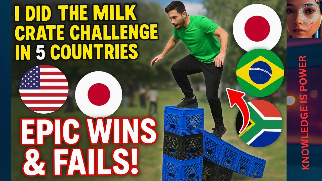 "I Did the Milk Crate Challenge in 5 Countries — Epic Wins & Fails!"