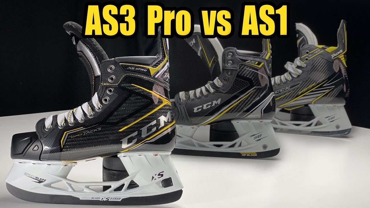 CCM Super Tacks AS3 PRO VS AS1 Hockey Skates review - Which is better ?
