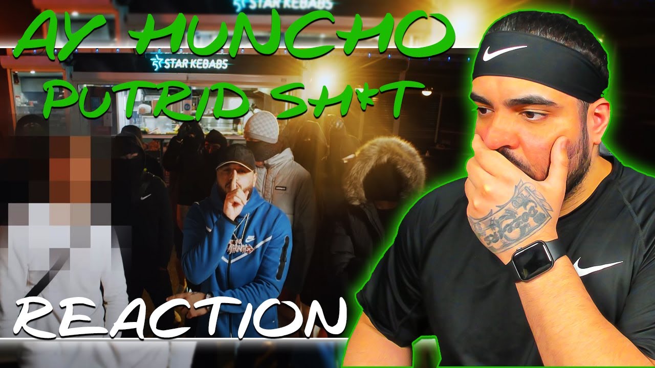 Ay Huncho - PUTRID SH*T (Official Music Video) Australian Drill Reaction