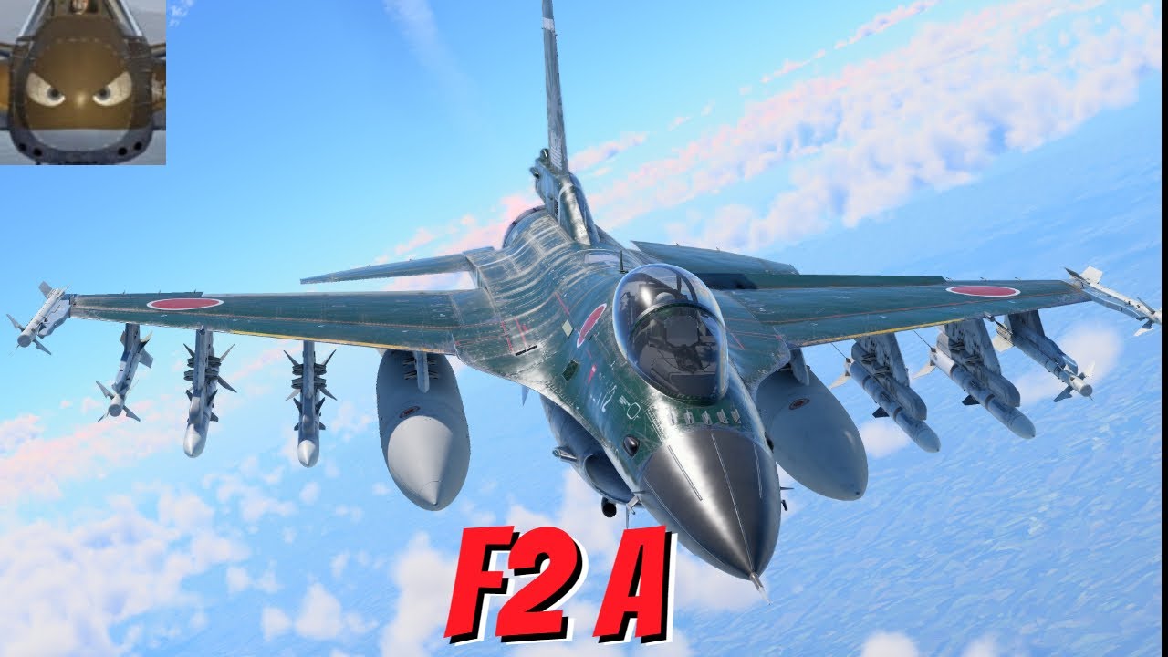 War Thunder SIM - Mitsubishi F2A - Быстрый просмотр