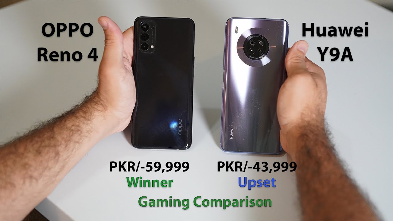 OPPO Reno 4 vs Huawei Y9A | Gaming | Heat Test | Boot Test