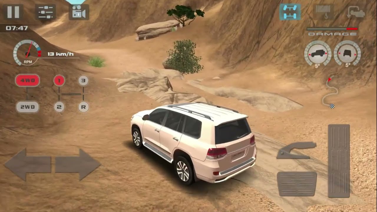 Land Cruiser Offroad  - Offroad Drive Desert -  Android Gameplay