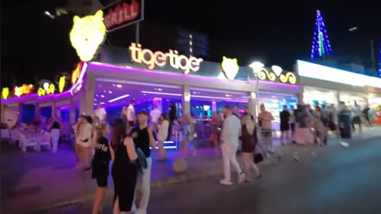 MAGALUF Strip Nightlife Majorca 1am