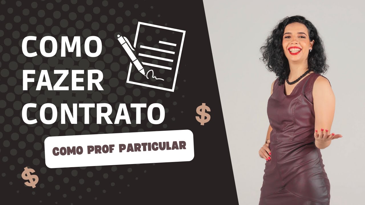 🔴COMO FAZER CONTRATO COMO PROFESSOR PARTICULAR